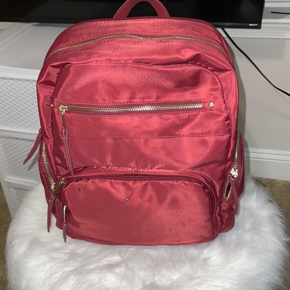 Burgundy Backpack